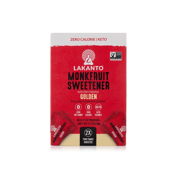 Lakanto Monkfruit Sweetener Golden 90g 30s