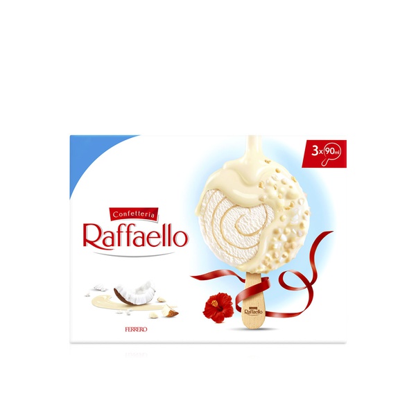 Ferrero Raffaello Ice Cream Sticks 90ml x 3