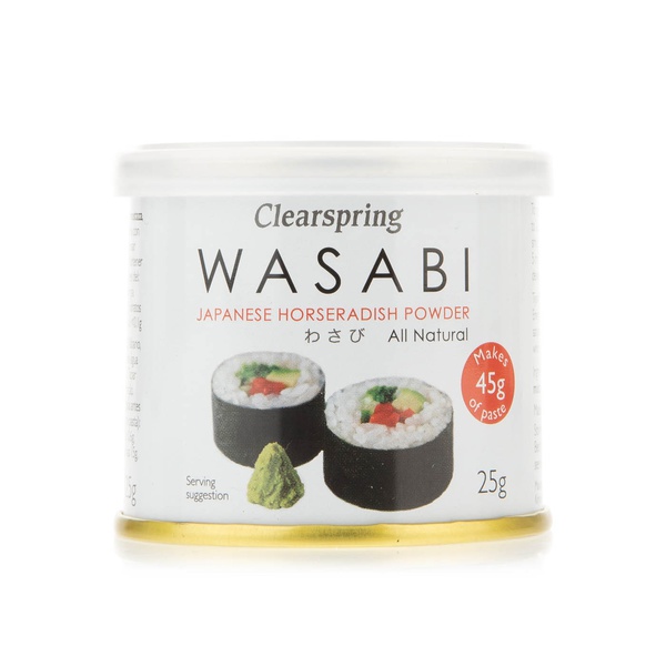 Clearspring wasabi Japanese horseradish powder 25g Spinneys UAE