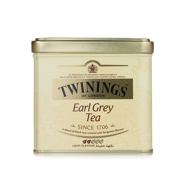 Buy Twinings Earl Grey tea 200g tin in UAE