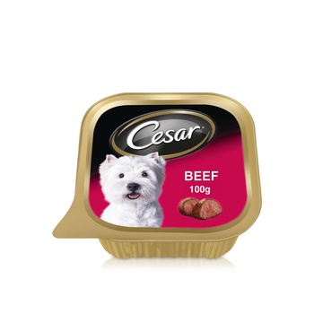 Cesar Beef Dog Food 100g