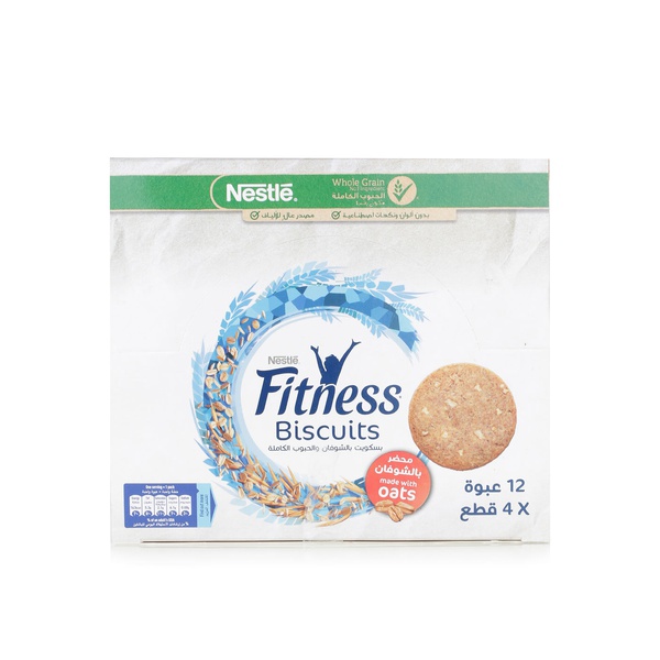 Nestle Fitness biscuits original oats 12 x 30g price in UAE | Spinneys ...