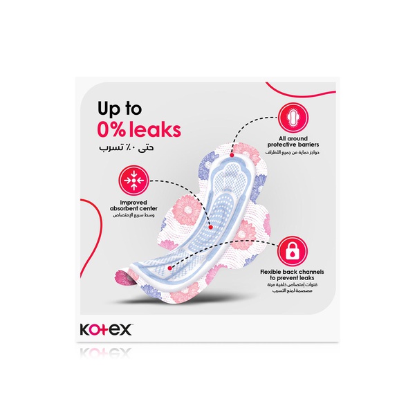 Kotex Maxi Protect Normal Pads with Wings 30s