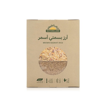 Natureland Brown Basmati Rice 1kg