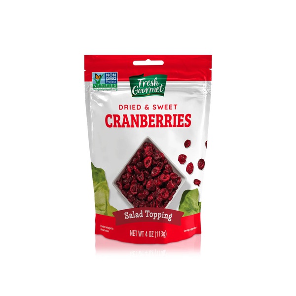 Fresh Gourmet Dried and Sweet Cranberries 113g