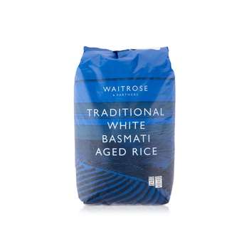 Waitrose White Basmati Aged Rice 2kg