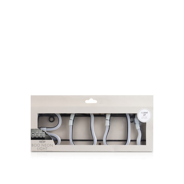 Ginger Ray Light Neon Boo Sign