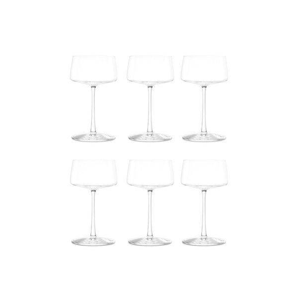 Stolzle Power Champagne Saucer Glass 276ml x 6