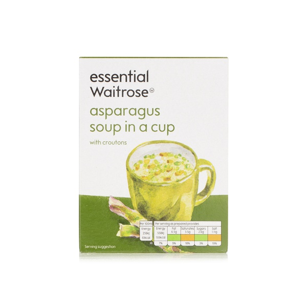 Waitrose Essential Asparagus Soup in a Cup 112g