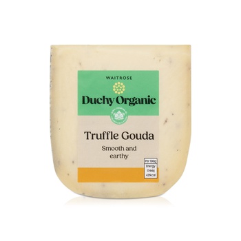 Waitrose Duchy Organic Truffle Gouda 180g