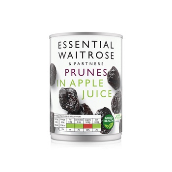 Waitrose Essential Prunes in Apple Juice 410g