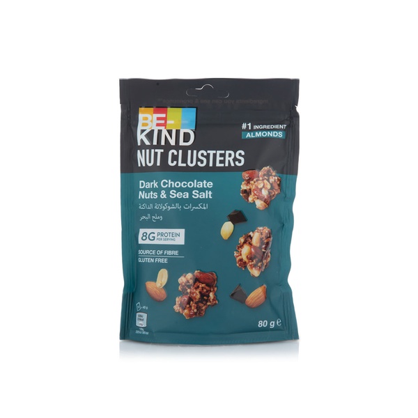 Be Kind Dark Chocolate and Sea Salt Nut Clusters 80g
