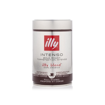 Illy Espresso Intenso Ground Coffee 250g