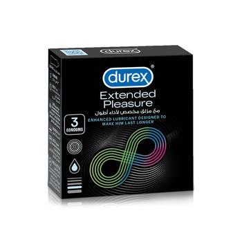 Durex Extended Pleasure Condoms x 3
