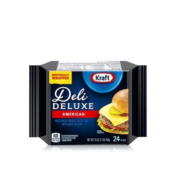 Kraft Deluxe Amer 24 Slices 1 lb