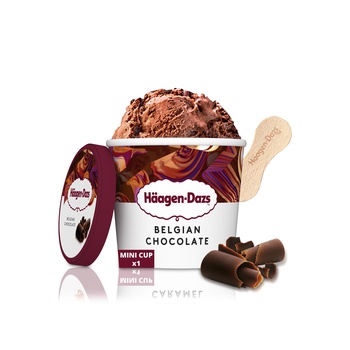 Haagen Dazs Belgian Chocolate Ice Cream 100Ml