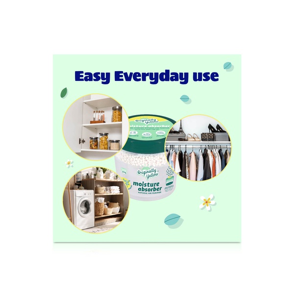 Originally Yellow Moisture Absorber and Air Purifier Jasmine 300g