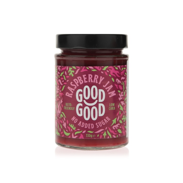 اشتري Good Good raspberry jam no added sugar 330g في الامارات