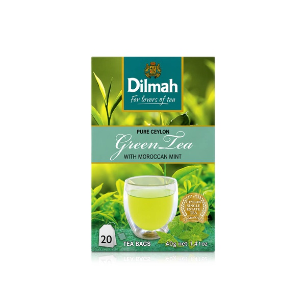 Dilmah Moroccan Mint Green Tea Bags x 20