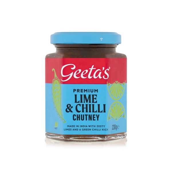 Geeta's Premium Lime & Chilli Chutney 230g