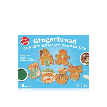 Create A Treat Gingerbread Classic Holiday Cookie Kit 215g