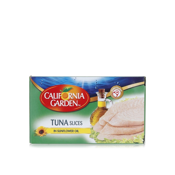 اشتري California Garden tuna slices in sunflower oil 120g في الامارات