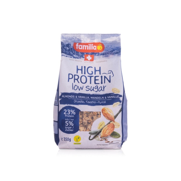 Familia High Protein Low Sugar Almonds and Vanilla Granola 350g