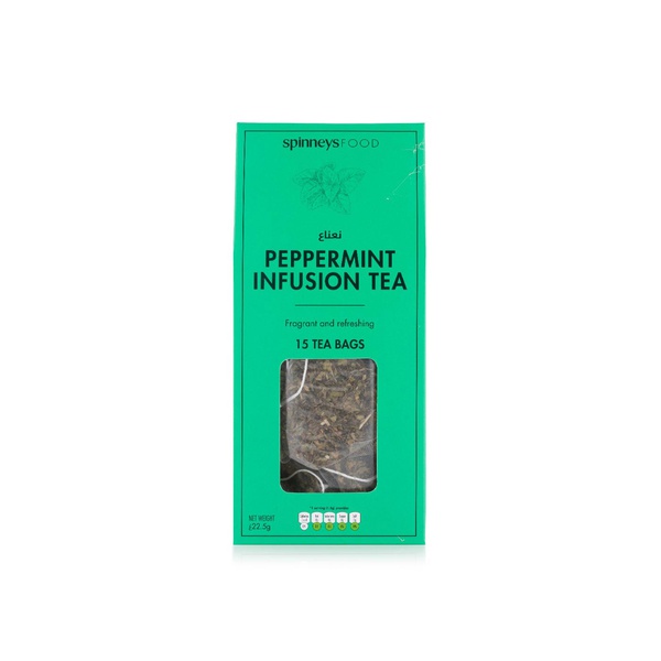 اشتري SpinneysFOOD Peppermint Infusion Tea Bags 22.5g في الامارات
