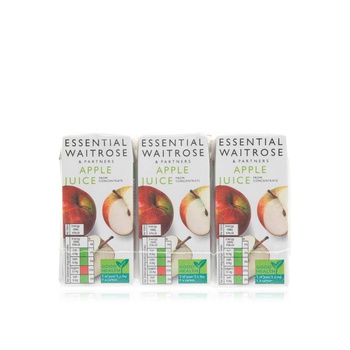 Waitrose Essential Apple Juice 200ml x 6
