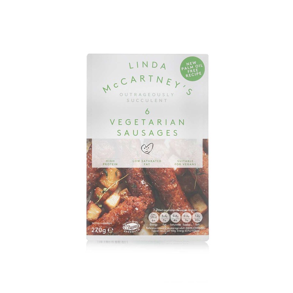 اشتري Linda McCartneys 6 vegetarian sausages 270g في الامارات