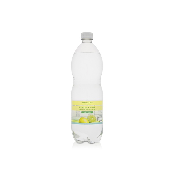 Waitrose Sparkling Lemon Lime Water 1L