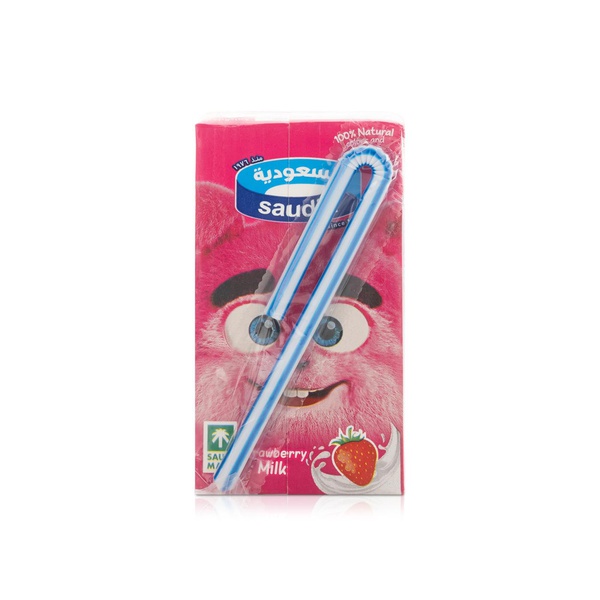 Saudia UHT Strawberry Milk 125ml