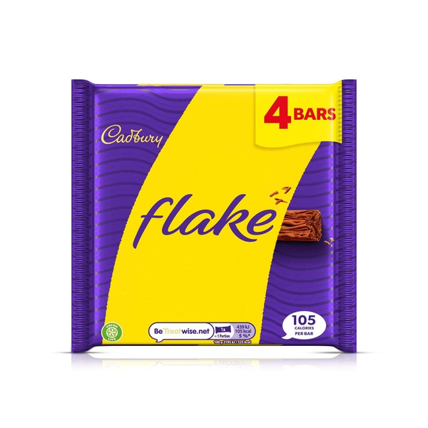 Cadbury Flake Chocolate Bar x 4