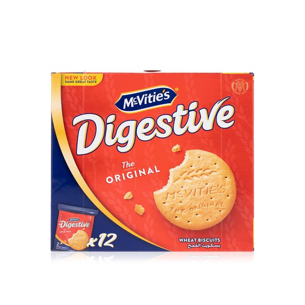 Buy McVities Digestive original portion 29.4g x12 in UAE