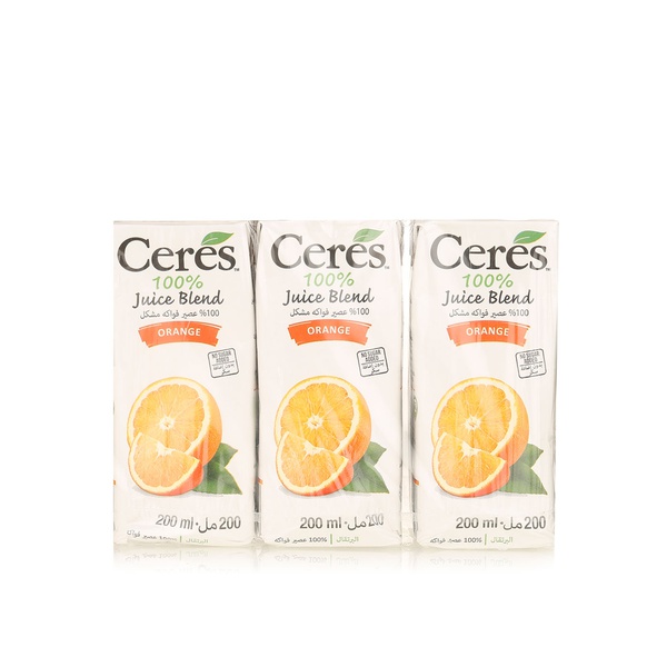 اشتري Ceres juice orange 6 x 200ml في الامارات