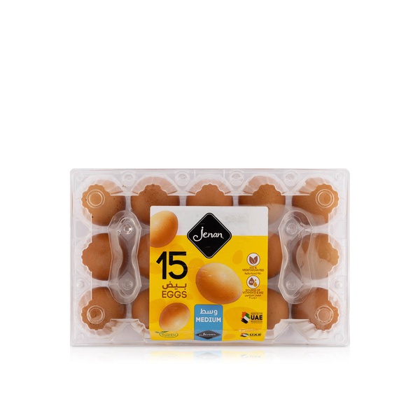 Jenan Brown Medium Eggs x 15