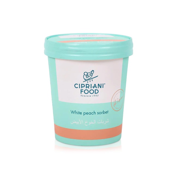 Cipriani White Peach Sorbet 500ml