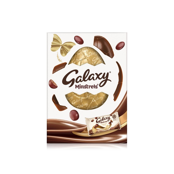 Galaxy Minstrels Milk Chocolate Large Easter Egg 162g