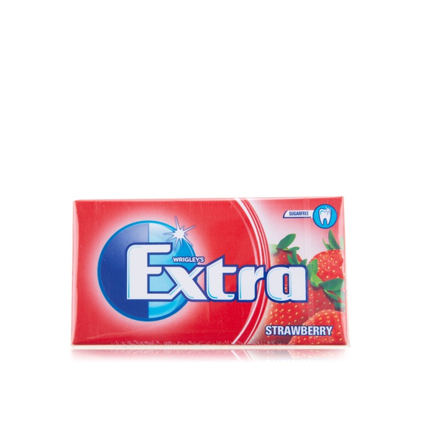 اشتري Wrigleys Extra sugar free strawberry chewing gum 14s في الامارات