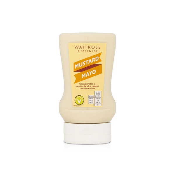 Waitrose Mustard Mayonnaise 280ml