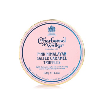Charbonnel Et Walker Pink Himalayan Salted Caramel Truffles 120g