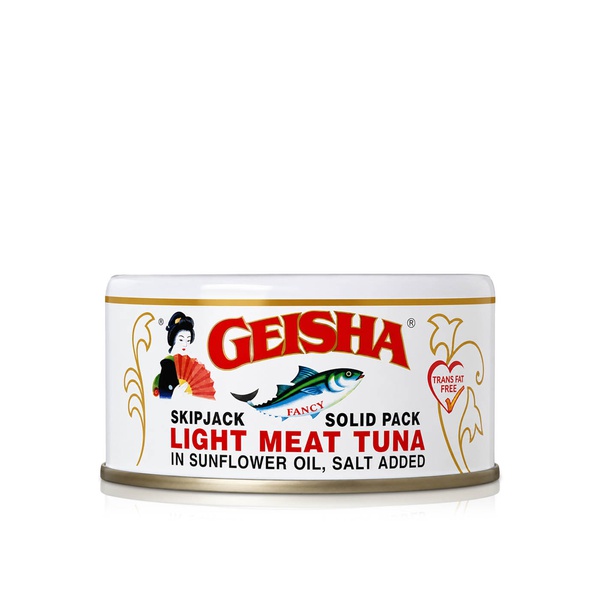 Geisha Light Meat Tuna in Sunflower Oil 185g
