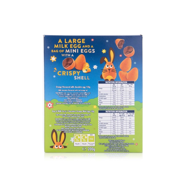 Terry's Chocolate Orange Easter Egg with Mini Eggs 200g