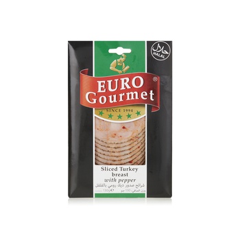 Euro Gourmet Sliced Turkey Breast with Pepper 130g