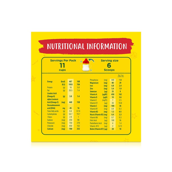 Nestle Nido 1+ Growing Up Formula Milk 1-3 Years 400g