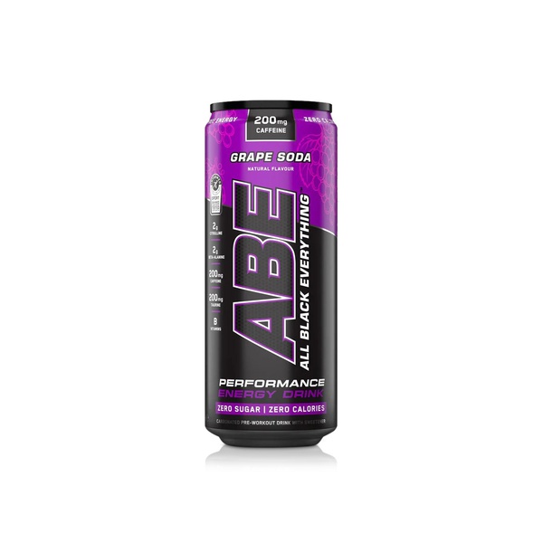 Applied Nutrition Abe Grape Soda Energy Drink 330ml