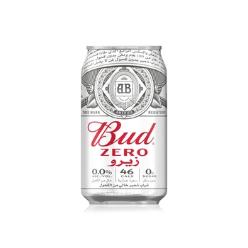 Budweiser Zero Alcohol Free Beer Can 330ml