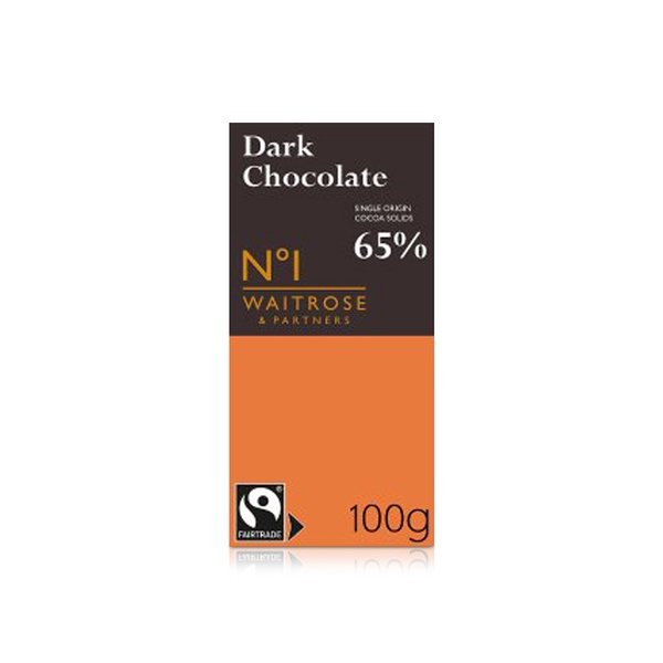 Waitrose No.1 Orange Dark Chocolate 100g