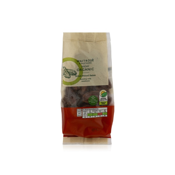 Waitrose Duchy Organic Dried Pitted Dates 250g