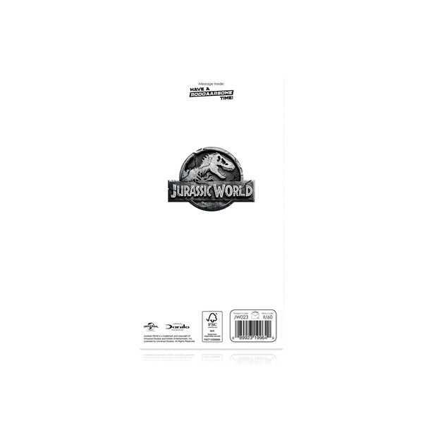Birthday Boy Jurassic World Birthday Card